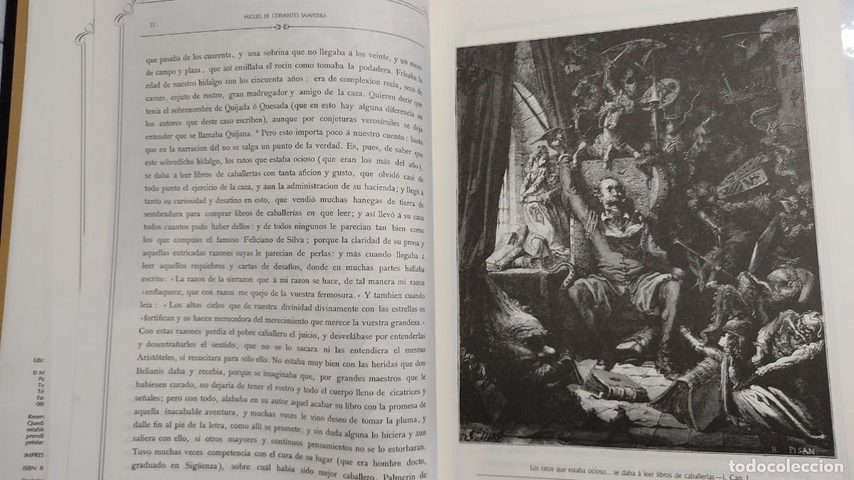 Libros de segunda mano: Libro Don Quijote de la Mancha Edici&oacute;n Numerada - Foto 6