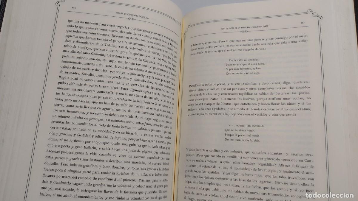 Libros de segunda mano: Libro Don Quijote de la Mancha Edici&oacute;n Numerada - Foto 13