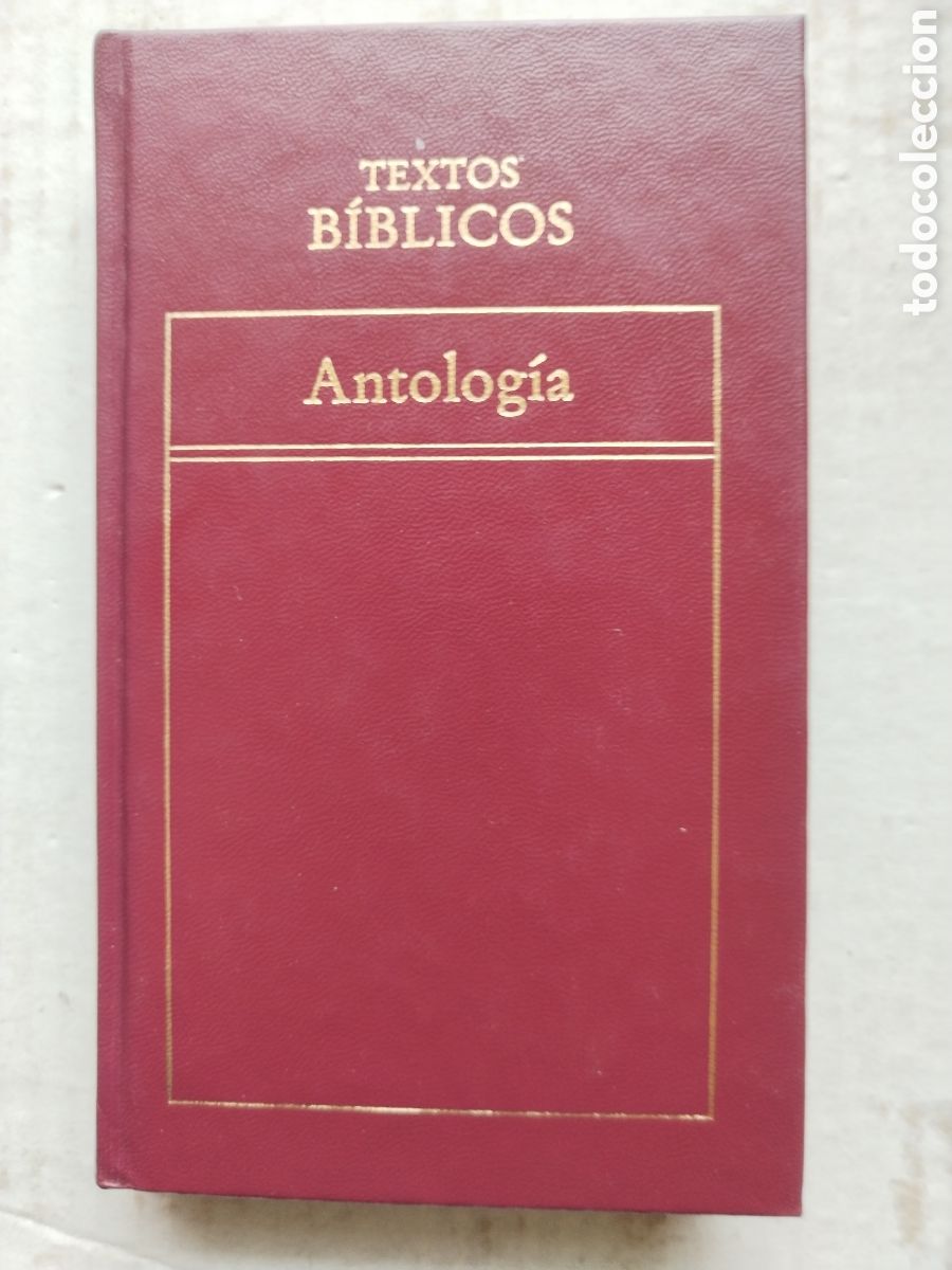 Libros de segunda mano: ANTOLOG&Iacute;A TEXTOS BIBLICOS - Foto 1