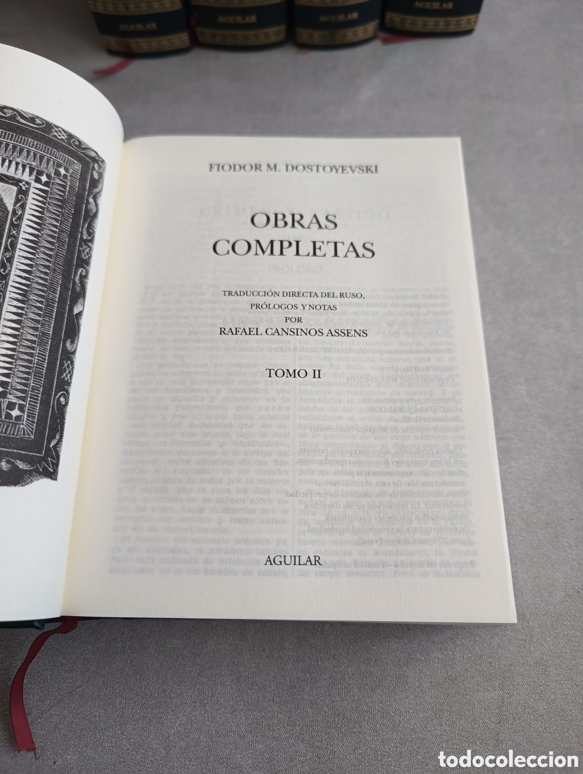 Libros de segunda mano: Dostoyevski. Obras completas. 5 tomo. Aguilar, 2004. - Foto 3