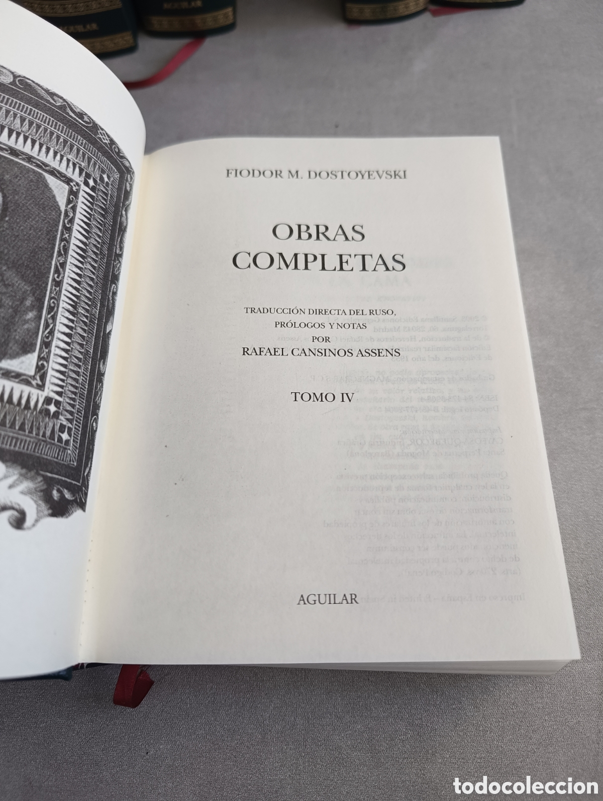 Libros de segunda mano: Dostoyevski. Obras completas. 5 tomo. Aguilar, 2004. - Foto 12