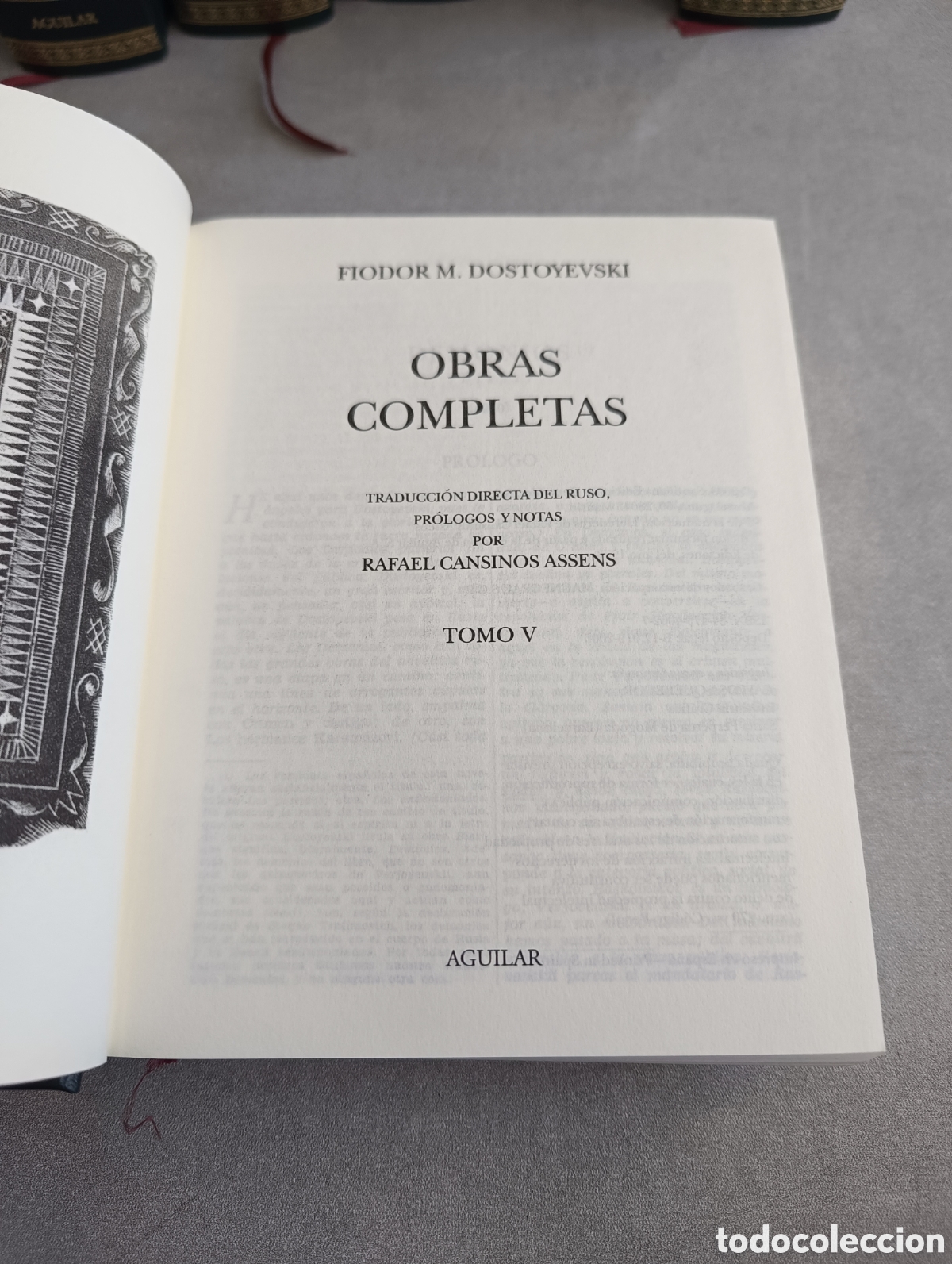 Libros de segunda mano: Dostoyevski. Obras completas. 5 tomo. Aguilar, 2004. - Foto 16