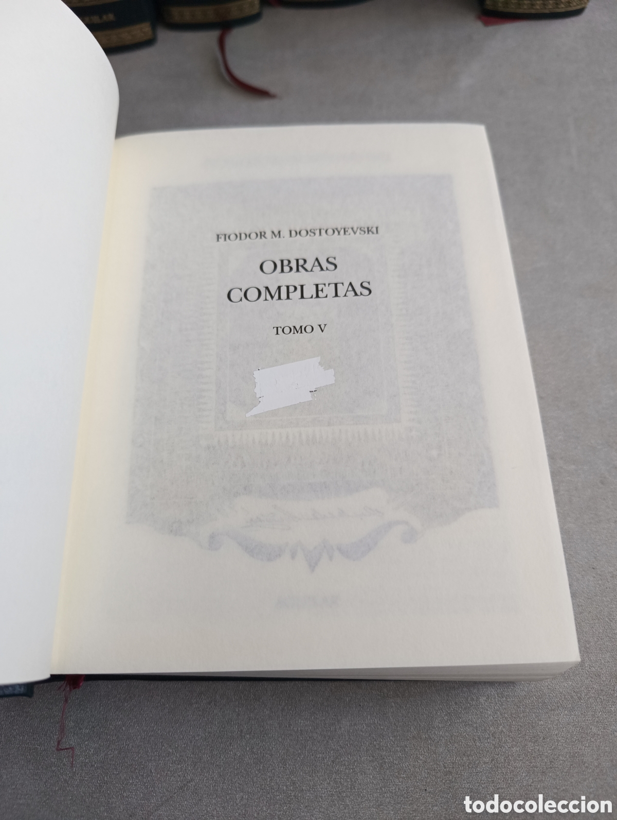 Libros de segunda mano: Dostoyevski. Obras completas. 5 tomo. Aguilar, 2004. - Foto 18
