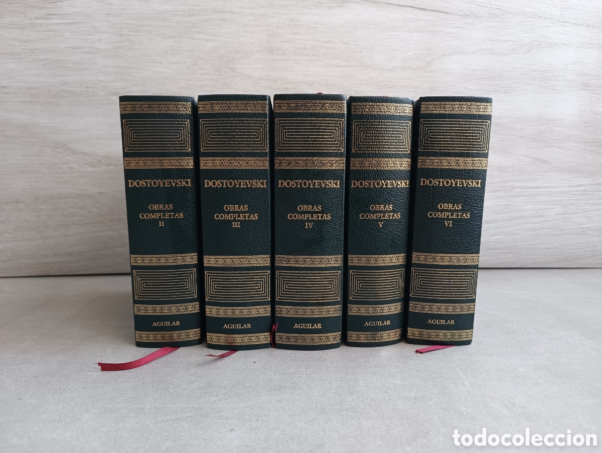 Gebrauchte B&uuml;cher: Dostoyevski. Obras completas. 5 tomo. Aguilar, 2004.
