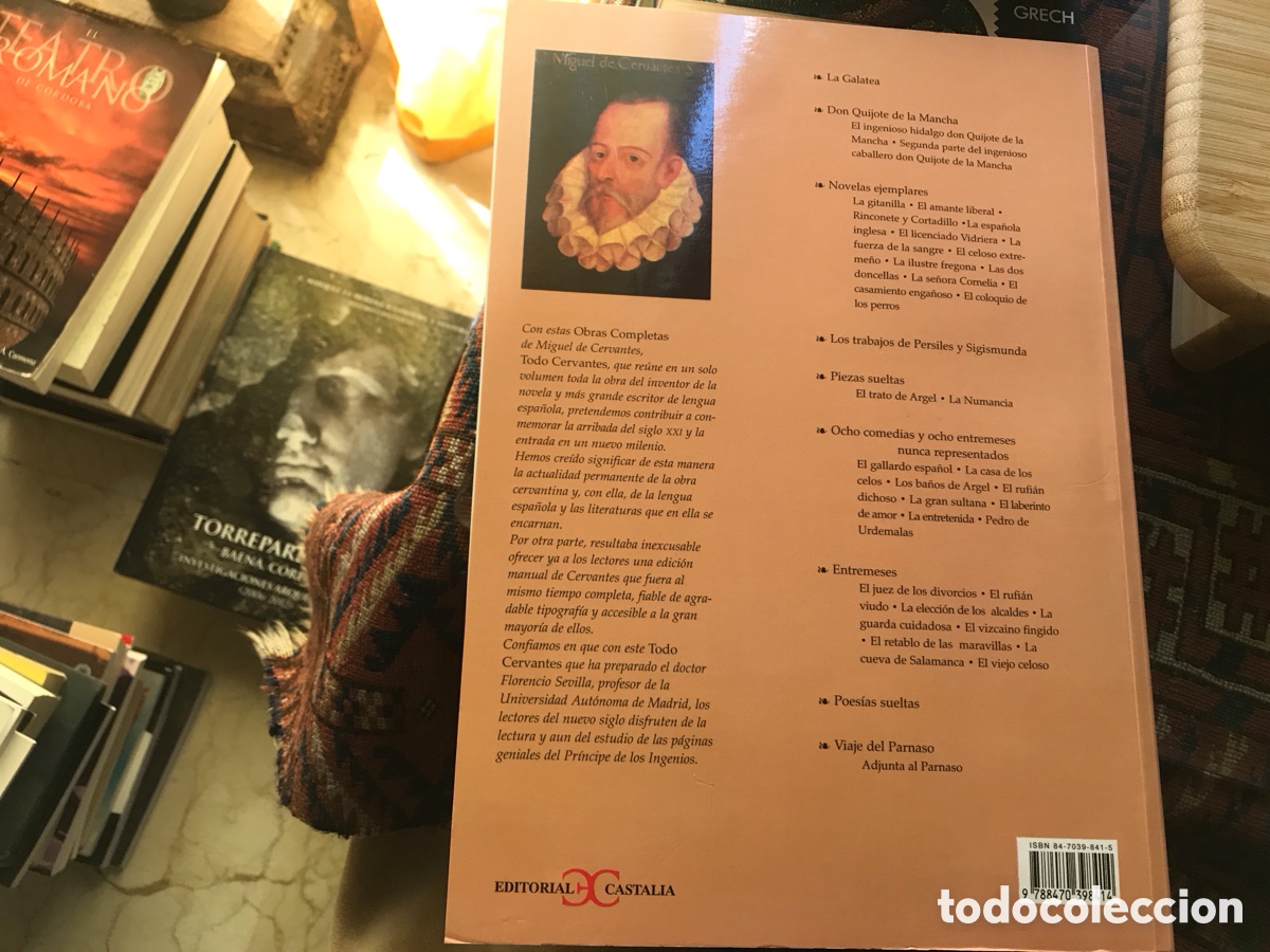 Libros de segunda mano: Miguel de Cervantes. Obras completas. Castalia - Foto 3