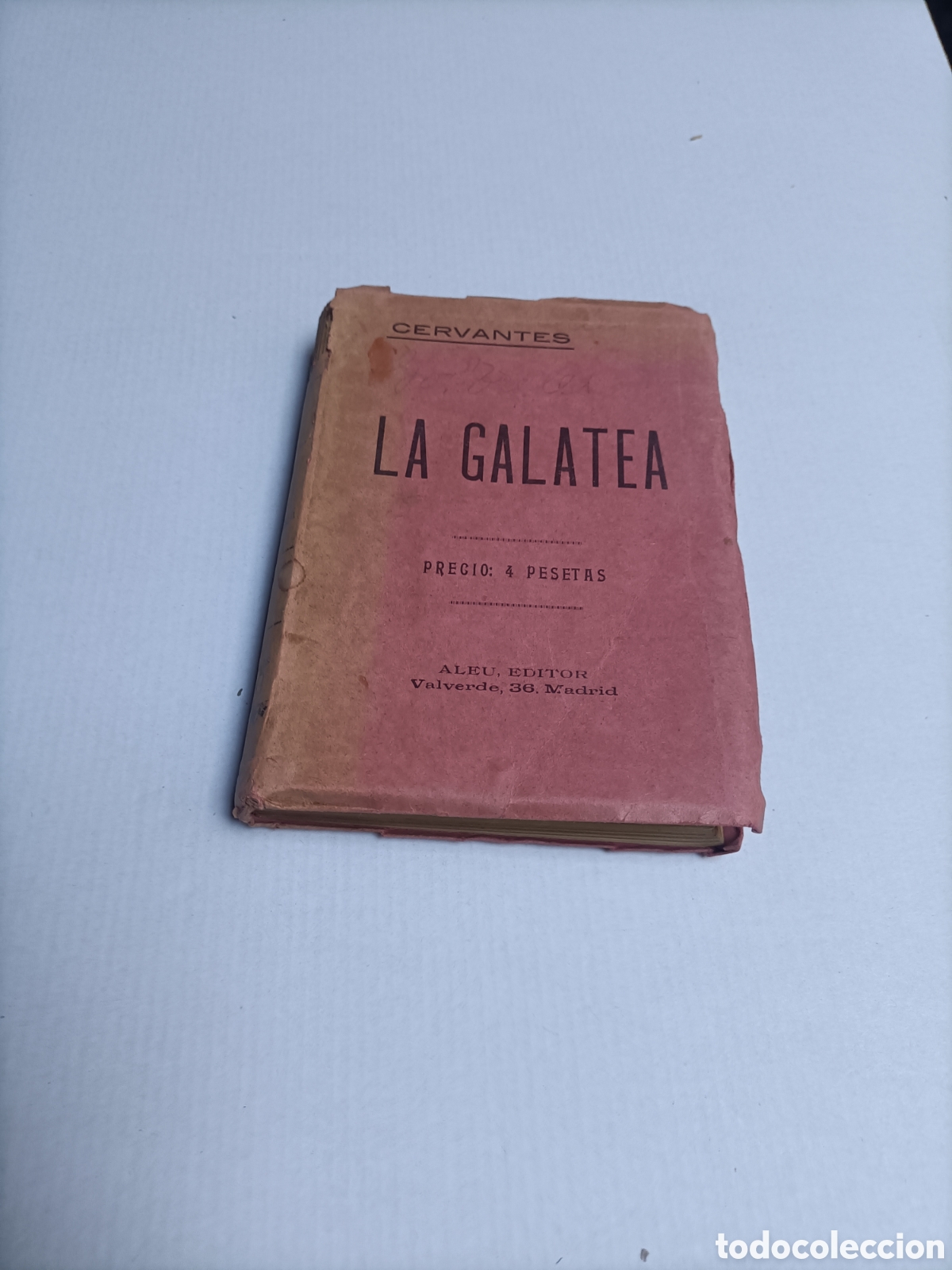 Libros de segunda mano: La Galatea. Novela pastoril Cervantes 1916 - Foto 2