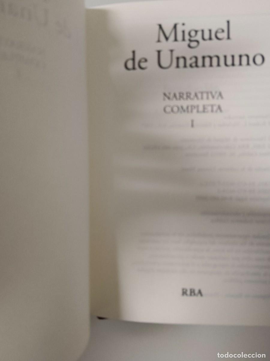 Libros de segunda mano: OBRAS COMPLETAS M. DE UNAMUNO. RBA - Foto 6