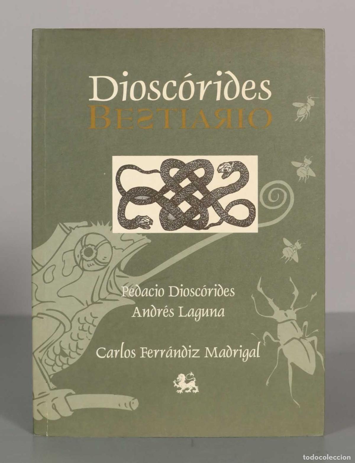 Libros de segunda mano: Bestiario de Diosc&oacute;rides. Diosc&oacute;rides. - Foto 1