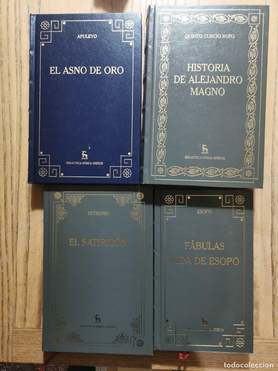 Libros de segunda mano: Cuatro libros cl&aacute;sicos griegos y latinos de la Editorial Gredos. (ver) - Foto 1