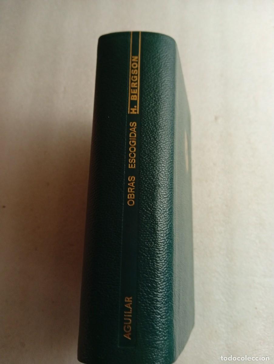 Libros de segunda mano: BERGSON , OBRAS ESCOGIDAS , Aguilar 1963 - Foto 1
