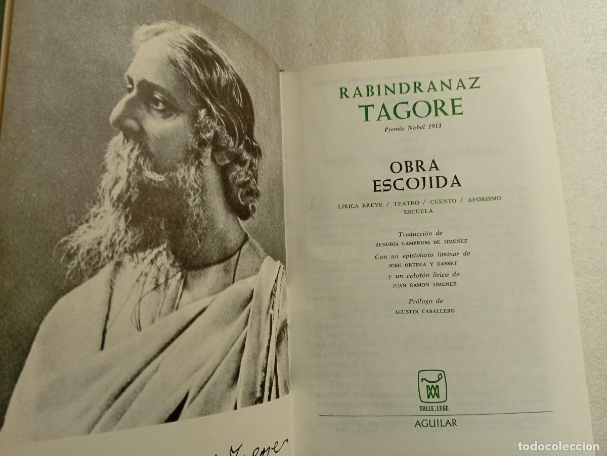 Libros de segunda mano: AGUILAR / OBRA ESCOJIDA / RABINDRANAZ TAGORE - Foto 2