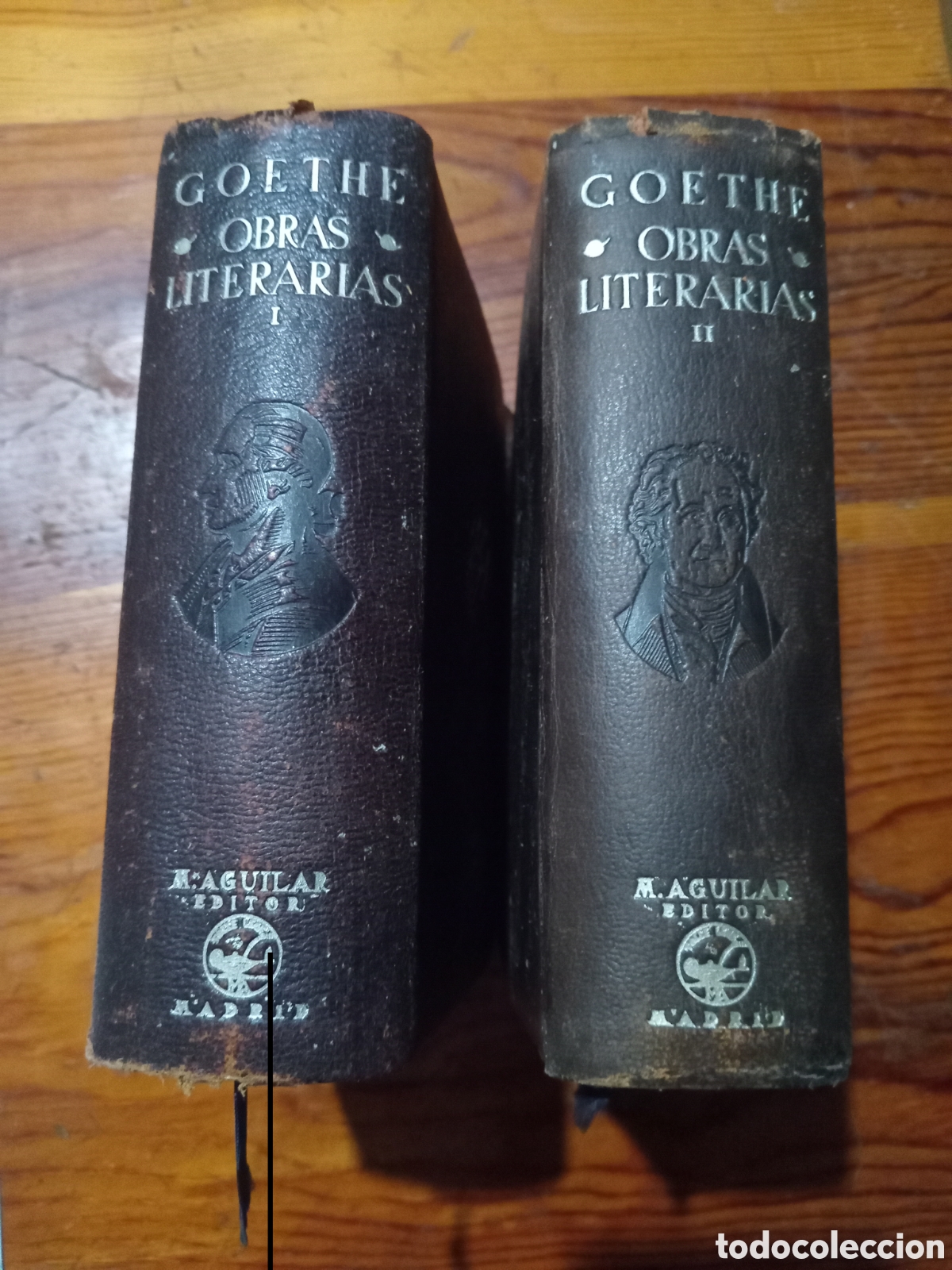 Libros de segunda mano: Goethe obras literarias 2 tomos Aguilar - Foto 1