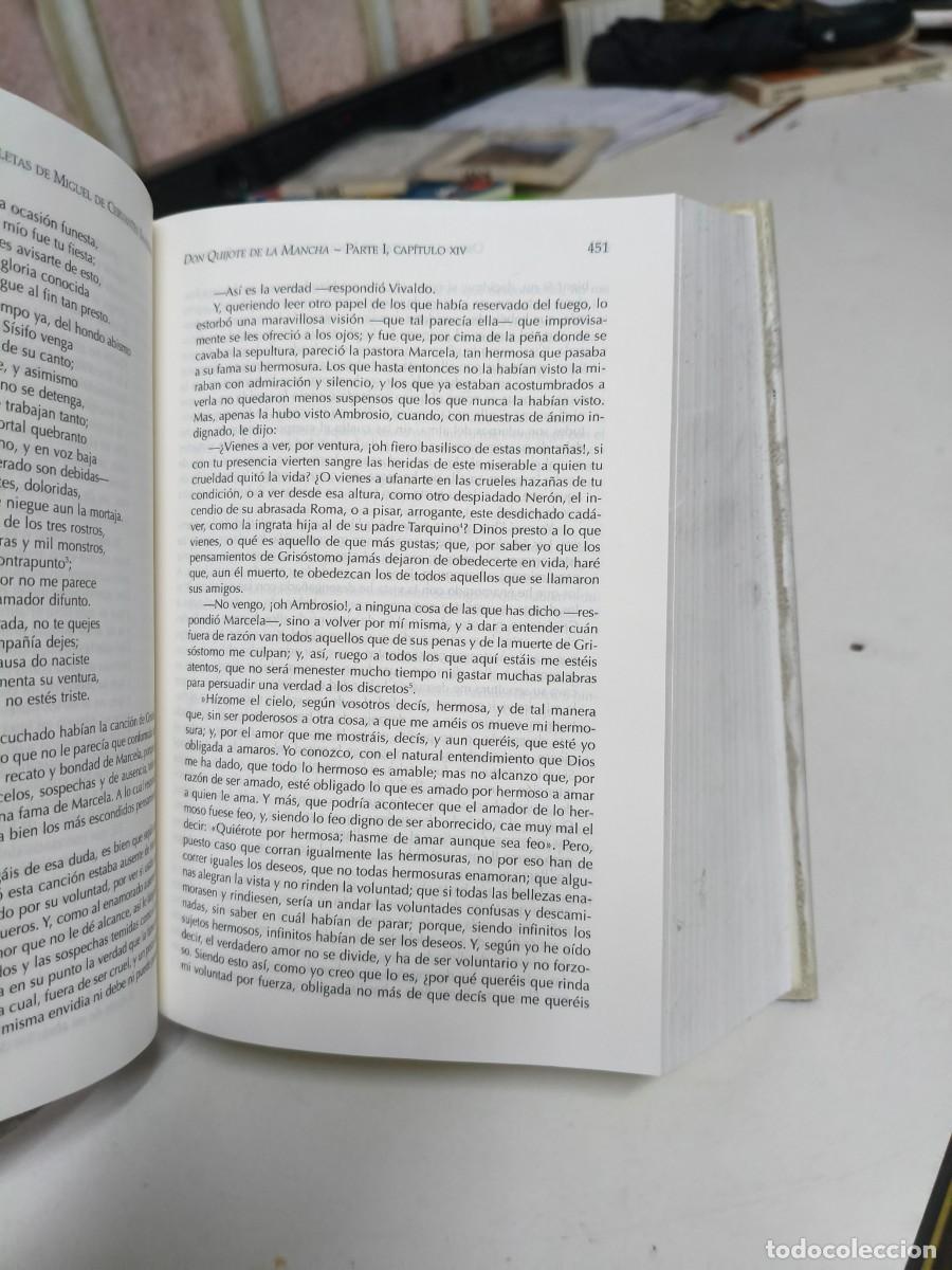 Libros de segunda mano: MIGUEL DE CERVANTES OBRAS COMPLETAS I C&Aacute;TEDRA - Foto 4