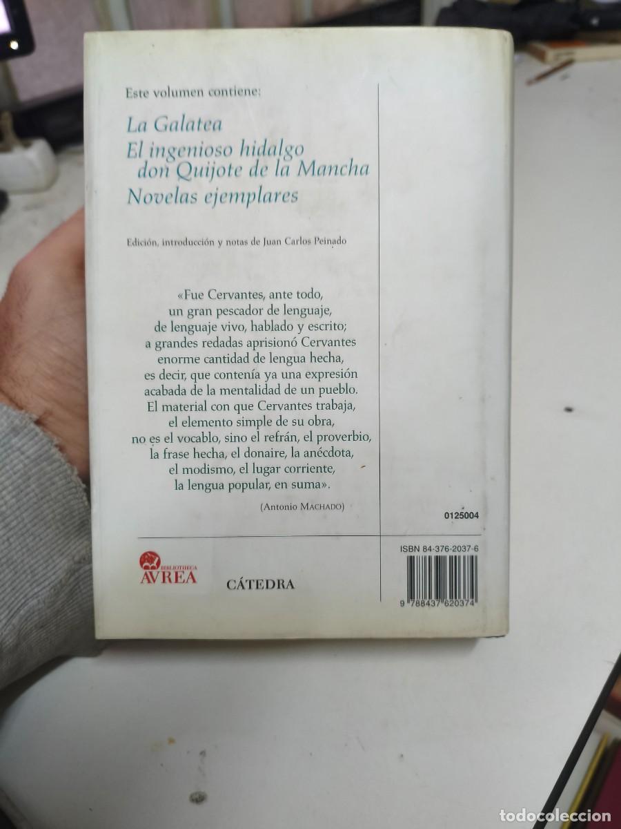 Libros de segunda mano: MIGUEL DE CERVANTES OBRAS COMPLETAS I C&Aacute;TEDRA - Foto 6