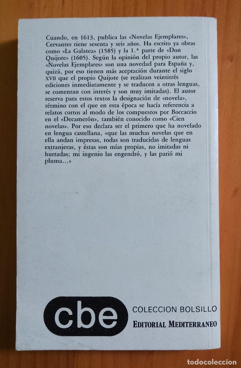 Libros de segunda mano: NOVELAS EJEMPLARES - MIGUEL DE CERVANTES - Foto 2
