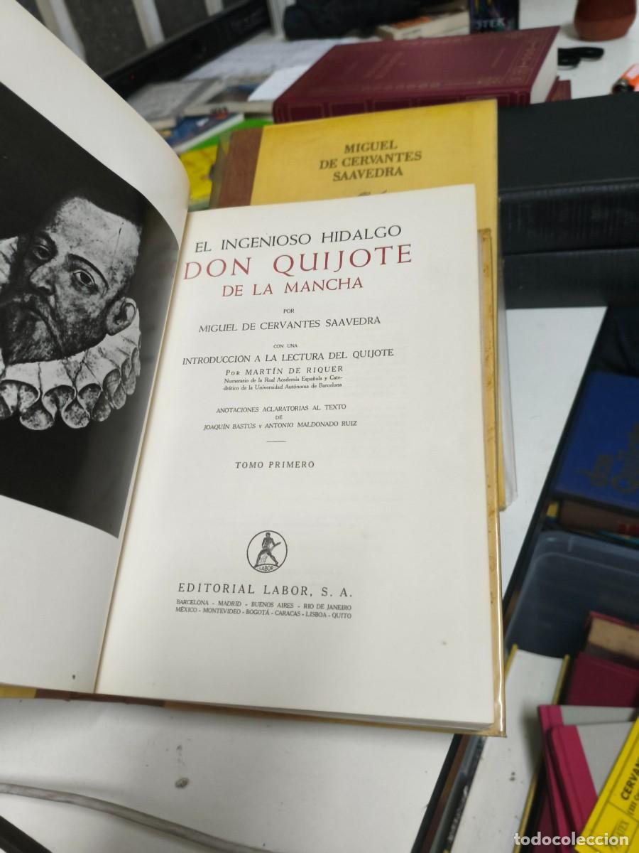 Libros de segunda mano: Don Quijote de La Mancha Editorial Labor 1973. - Foto 2