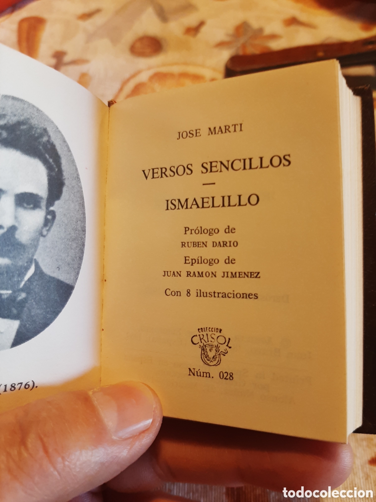 Libros de segunda mano: Crisolin,versos sencillos,marti - Foto 2