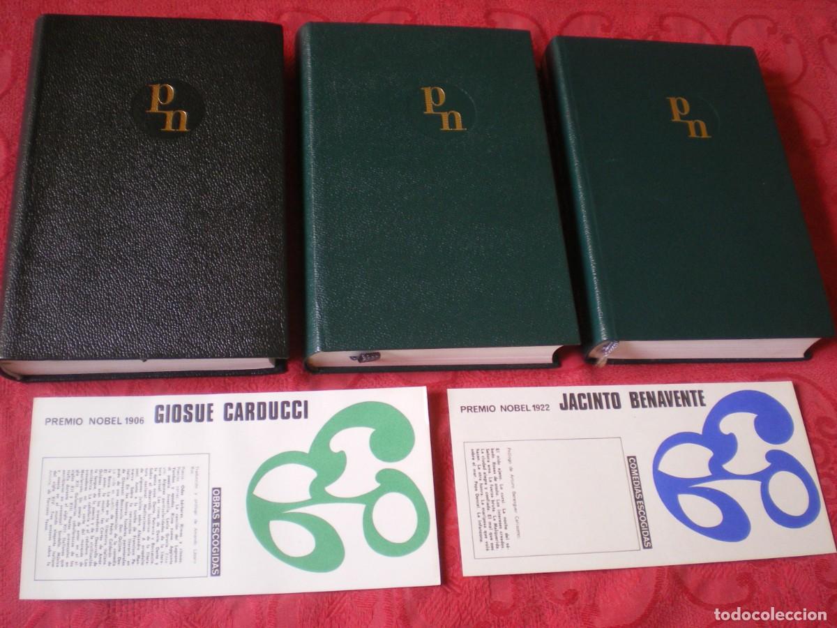 Libros de segunda mano: BIBLIOTECA PREMIOS NOBEL AGUILAR. LOTE DE 3 LIBROS. - Foto 2