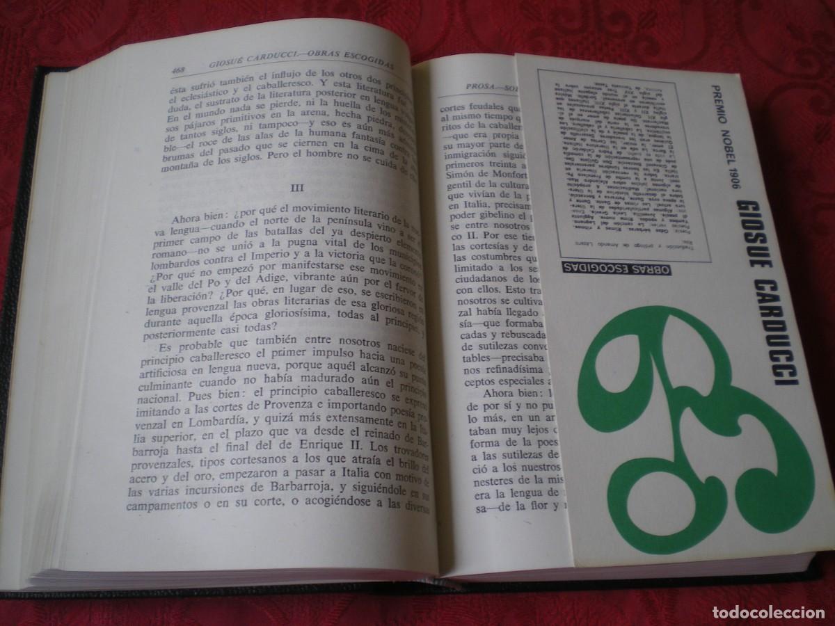 Libros de segunda mano: BIBLIOTECA PREMIOS NOBEL AGUILAR. LOTE DE 3 LIBROS. - Foto 5