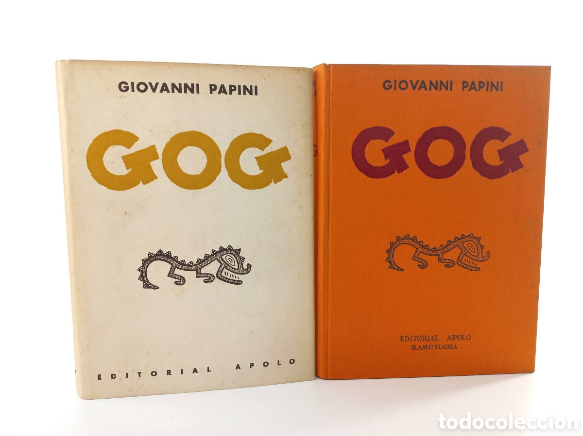 Libros de segunda mano: Gog. Giovanni Papini. Editorial Apolo, 1934. - Foto 4