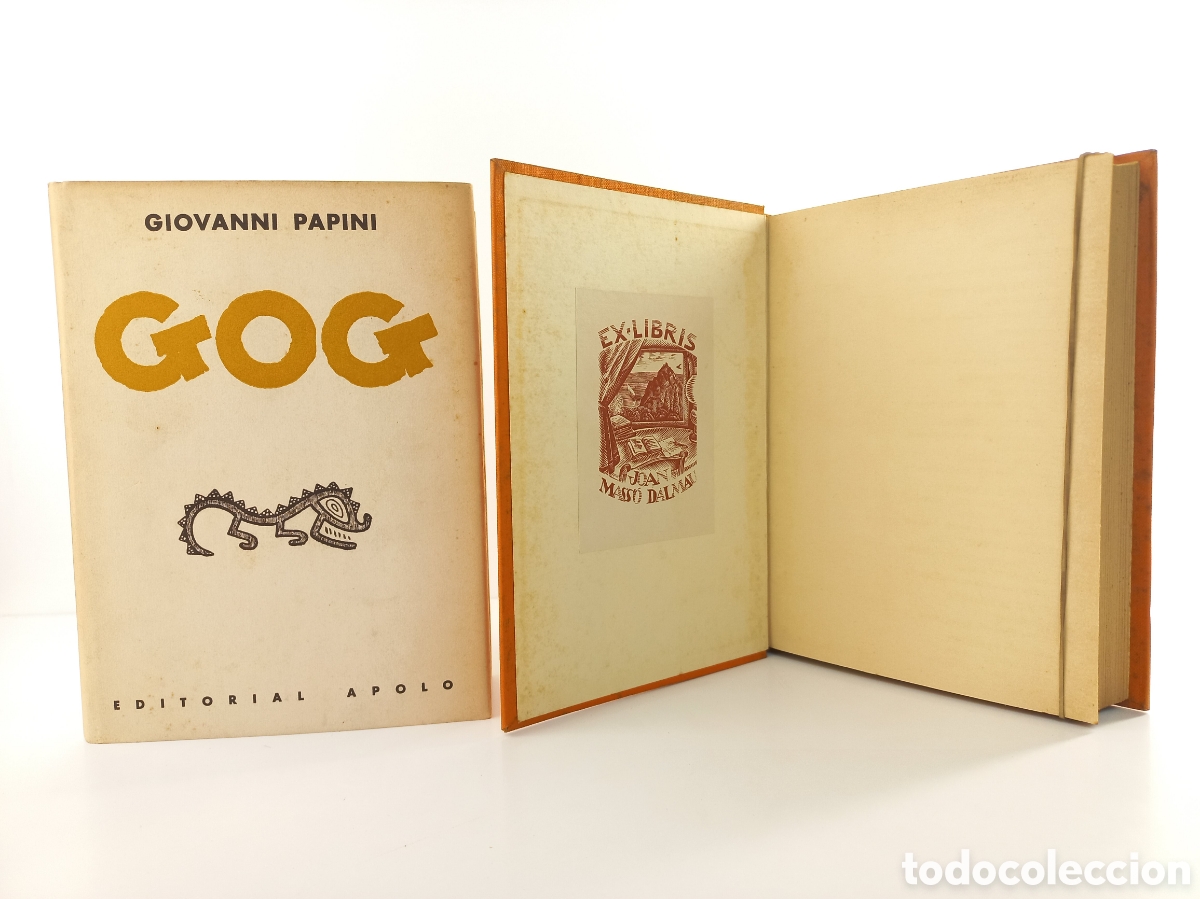 Libros de segunda mano: Gog. Giovanni Papini. Editorial Apolo, 1934. - Foto 5