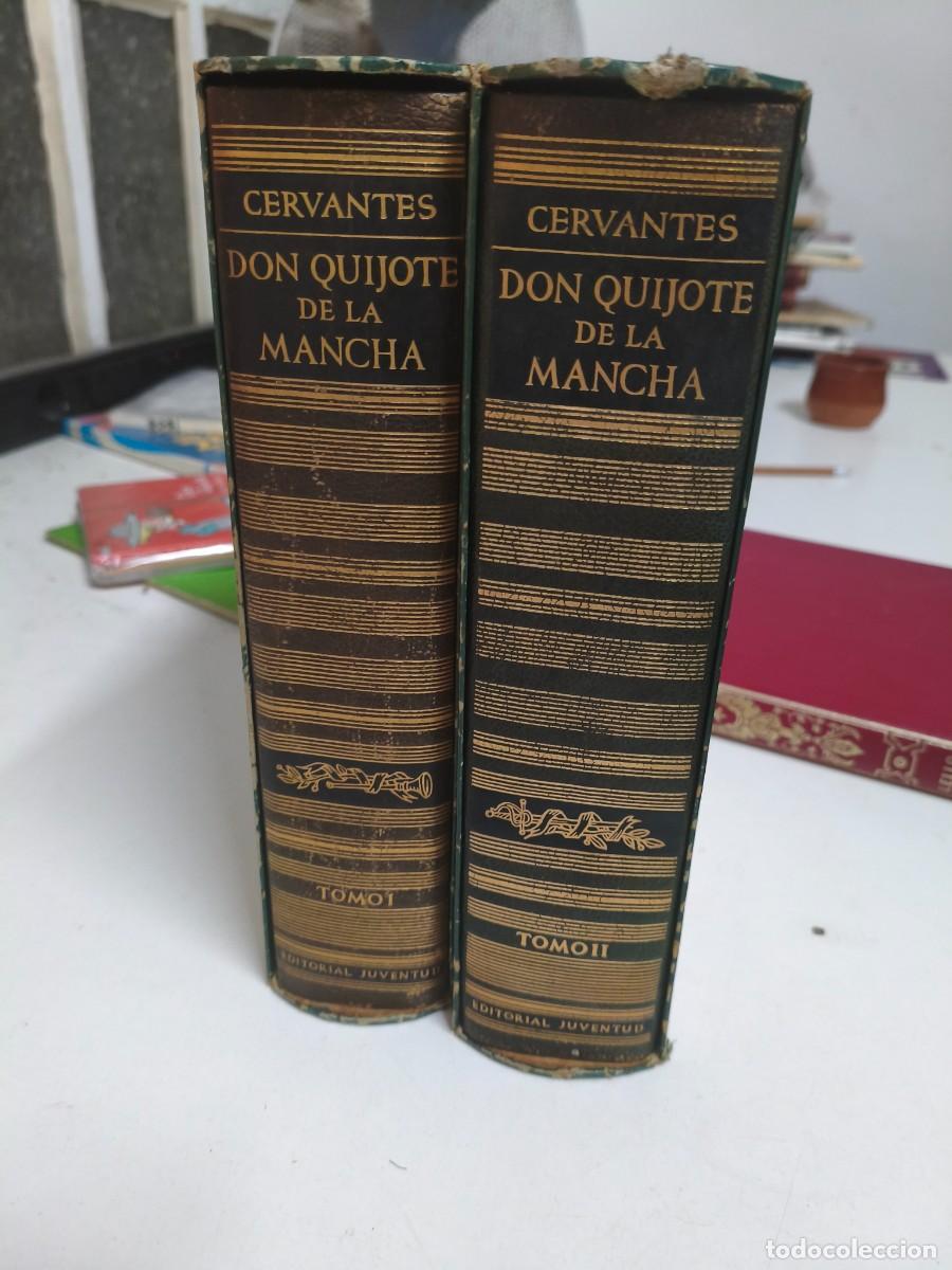 Libros de segunda mano: DON QUIJOTE DE LA MANCHA, CERVANTES, 1958, ED. JUVENTUD. 2 TOMOS