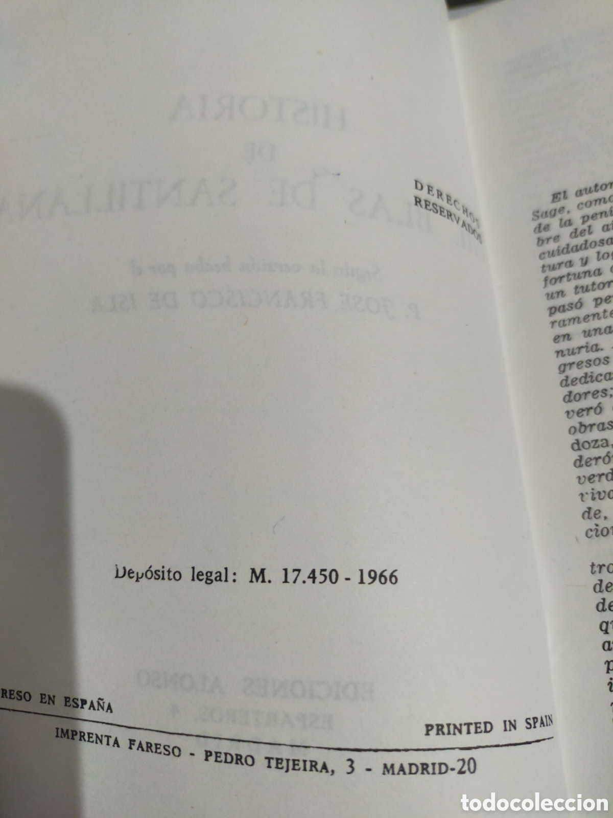 Libros de segunda mano: Gil Blas de Santillana, Alain Ren&eacute; Lesage - Foto 6