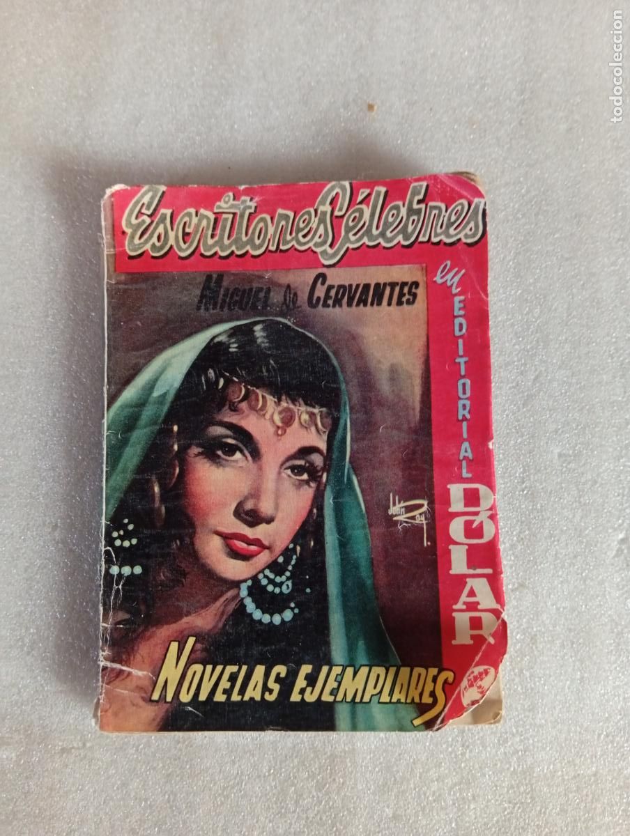Libros de segunda mano: ESCRITORES C&Eacute;LEBRES - NOVELAS EJEMPLARES - MIGUEL DE CERVANTES