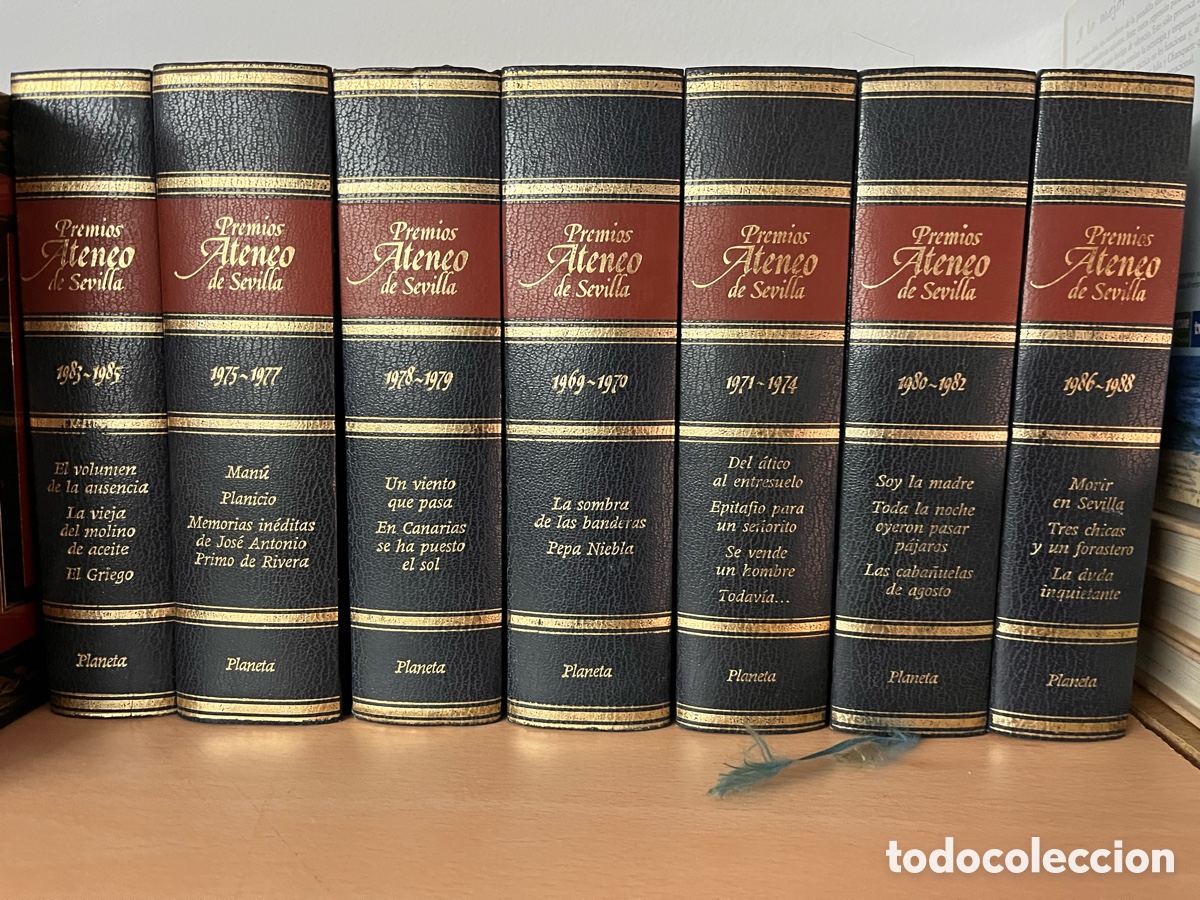 Libros de segunda mano: Premios ateneo de Sevilla. 7 tomos. Buen estado - Foto 1