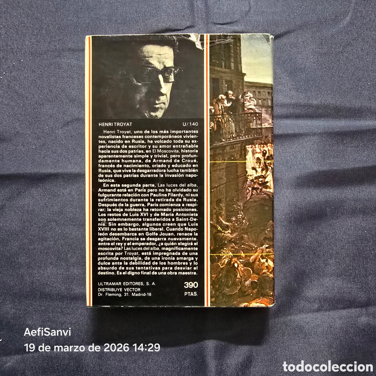 Libros de segunda mano: LAS LUCES DEL ALBA (HENRI TROYAT) (ULTRAMAR) - Foto 2