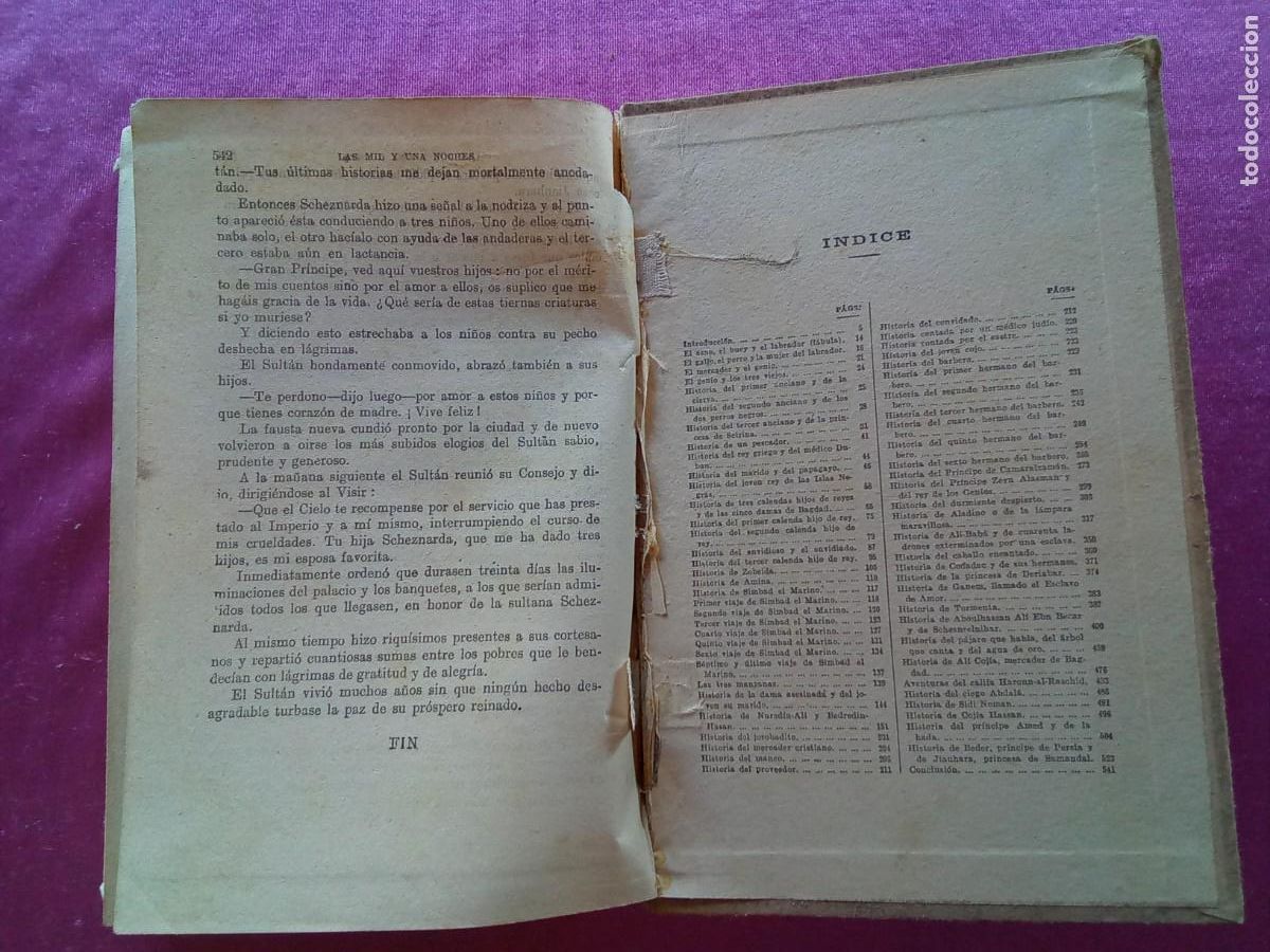 Libros de segunda mano: LAS MIL Y UNA NOCHES.A.GALLAND .EP1 2 - Foto 4