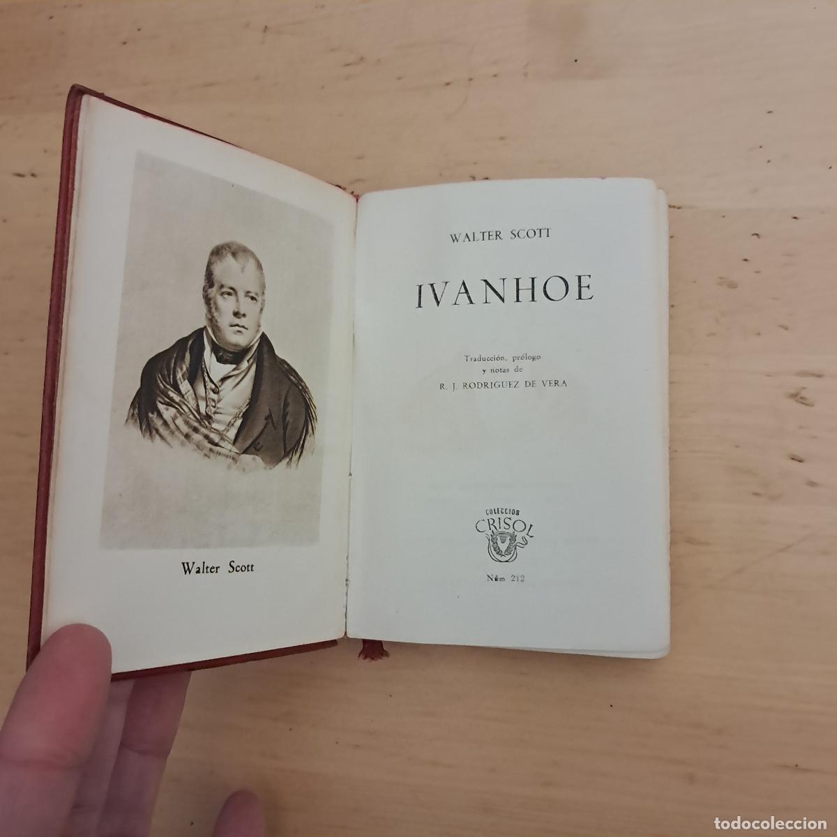 Libros de segunda mano: IVANHOE. CRISOL 212. Walter Scott. Aguilar 1947 - Foto 3