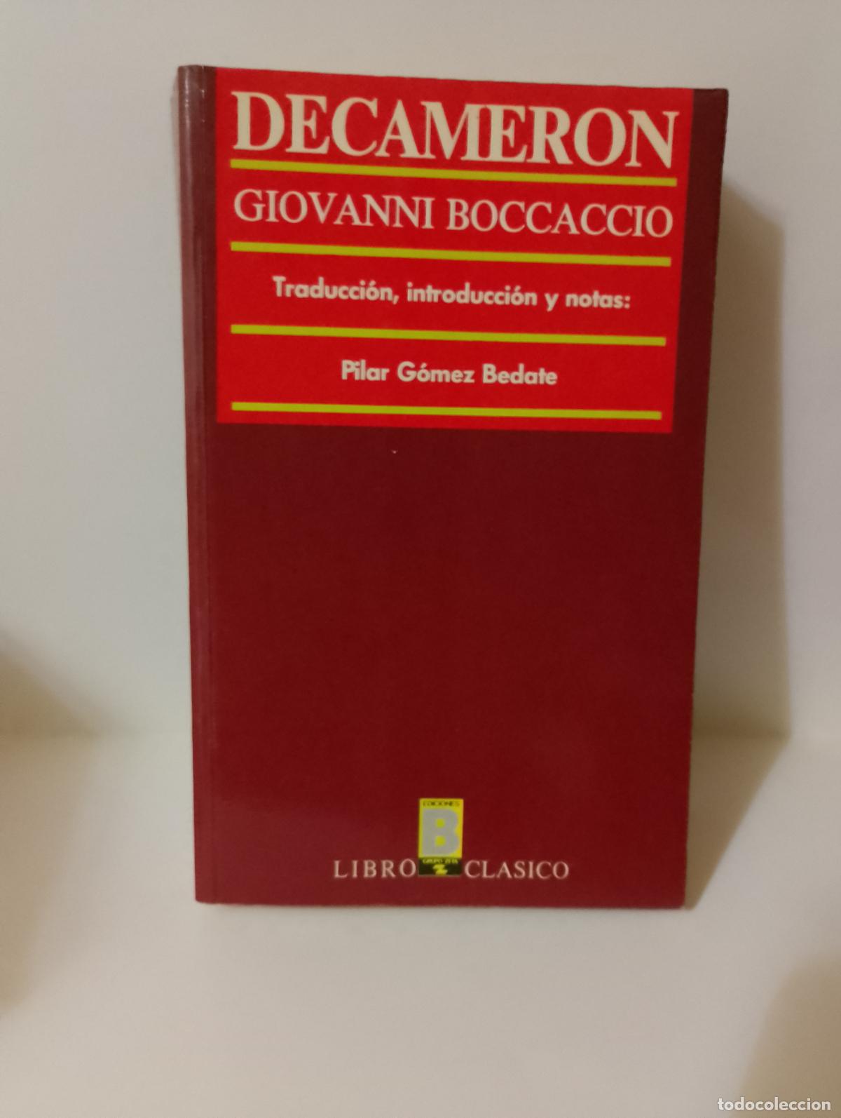 Libros de segunda mano: DECAMERON G. BOCCACCIO Ed. B Libro Cl&aacute;sico - Foto 1