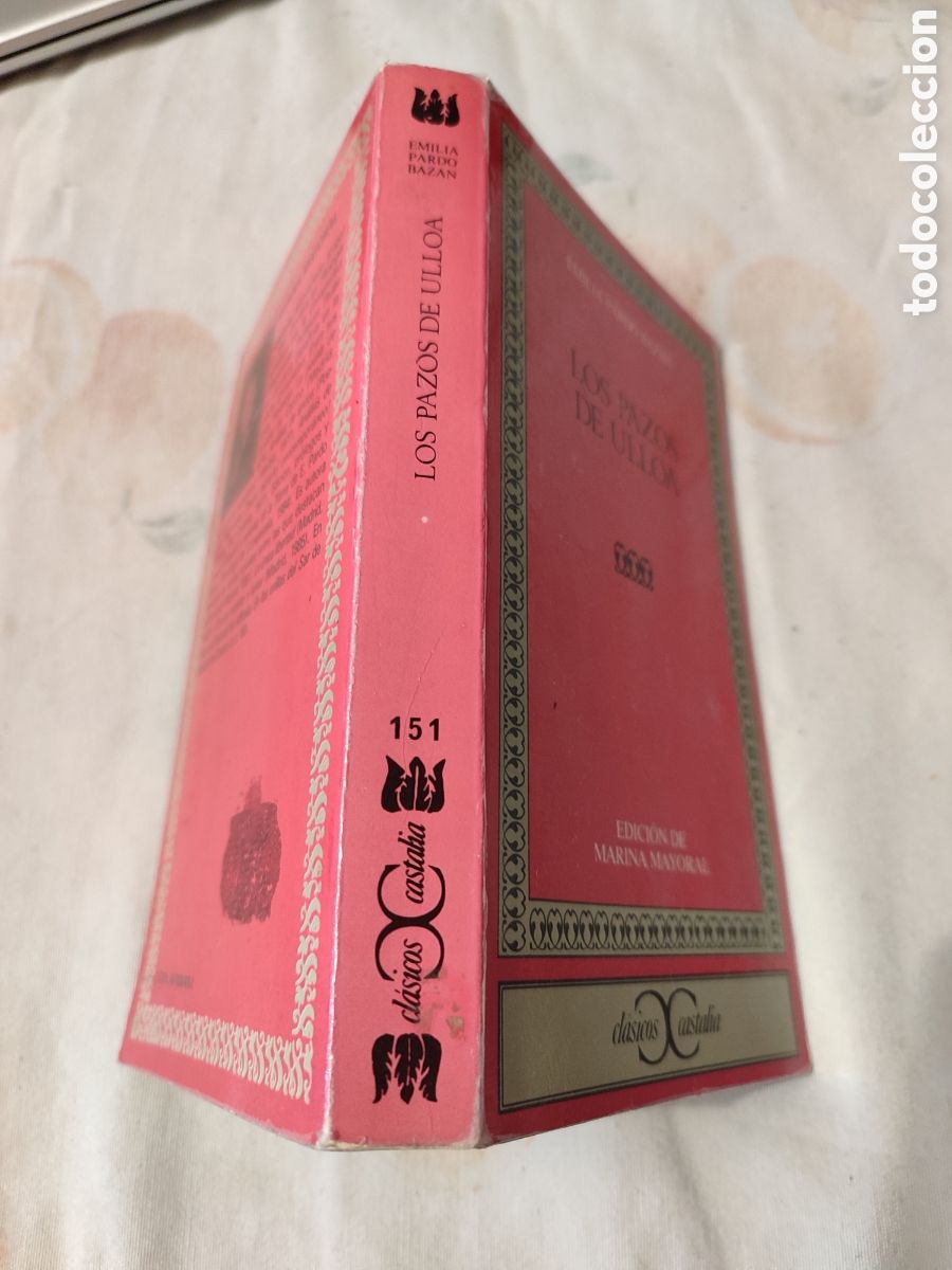Libros de segunda mano: Los pazos de Ulloa. E Pardo Baz&aacute;n. Castalia Edic. - Foto 2