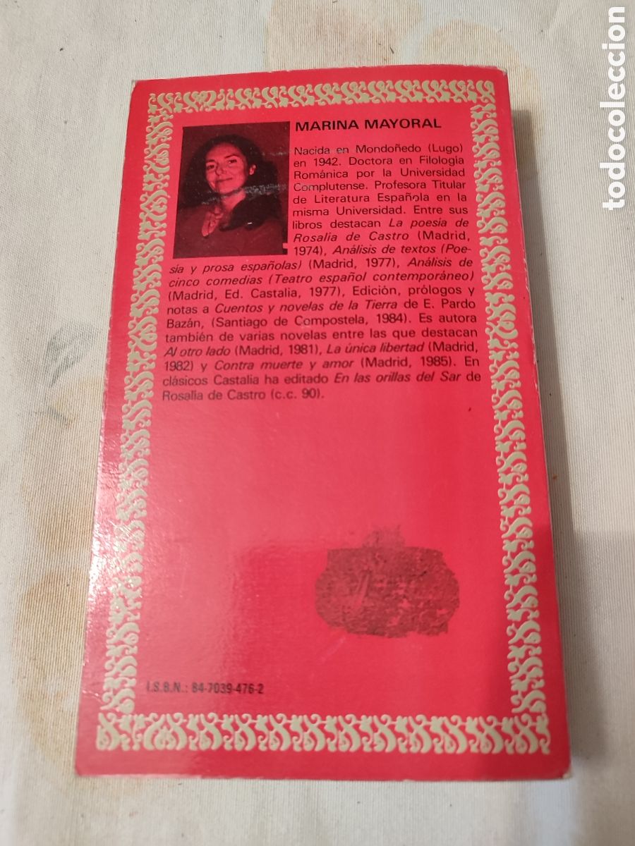 Libros de segunda mano: Los pazos de Ulloa. E Pardo Baz&aacute;n. Castalia Edic. - Foto 3
