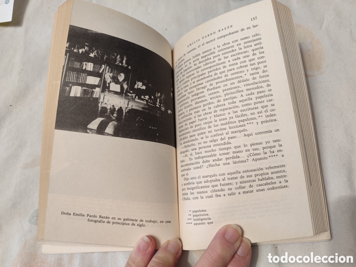 Libros de segunda mano: Los pazos de Ulloa. E Pardo Baz&aacute;n. Castalia Edic. - Foto 6
