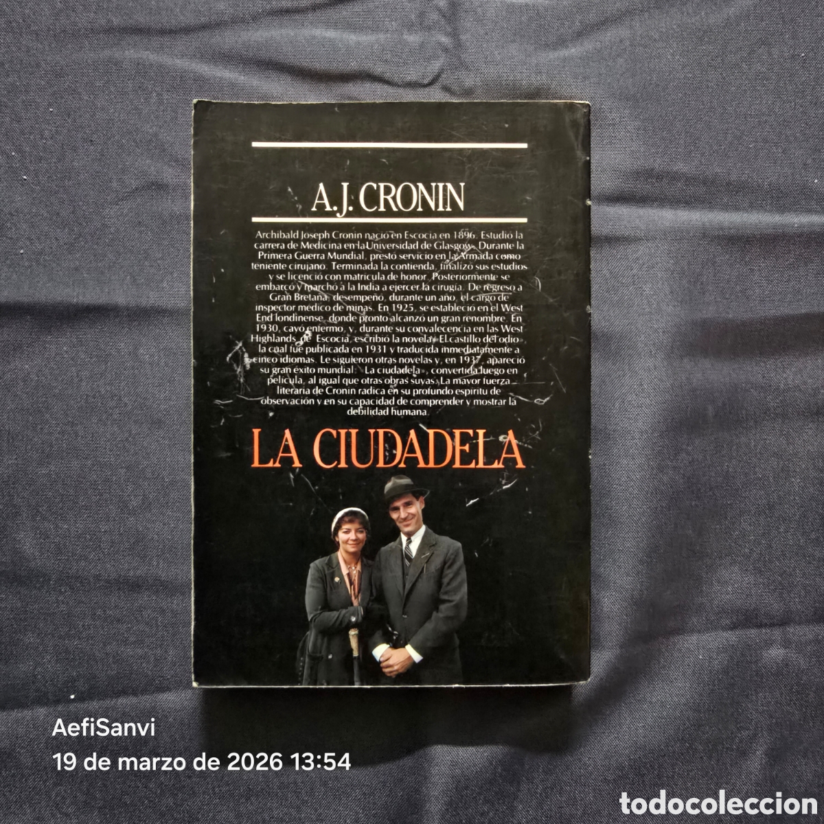 Libros de segunda mano: LA CIUDADELA (A.J. CRONIN) (PLAZA & JANES) - Foto 2