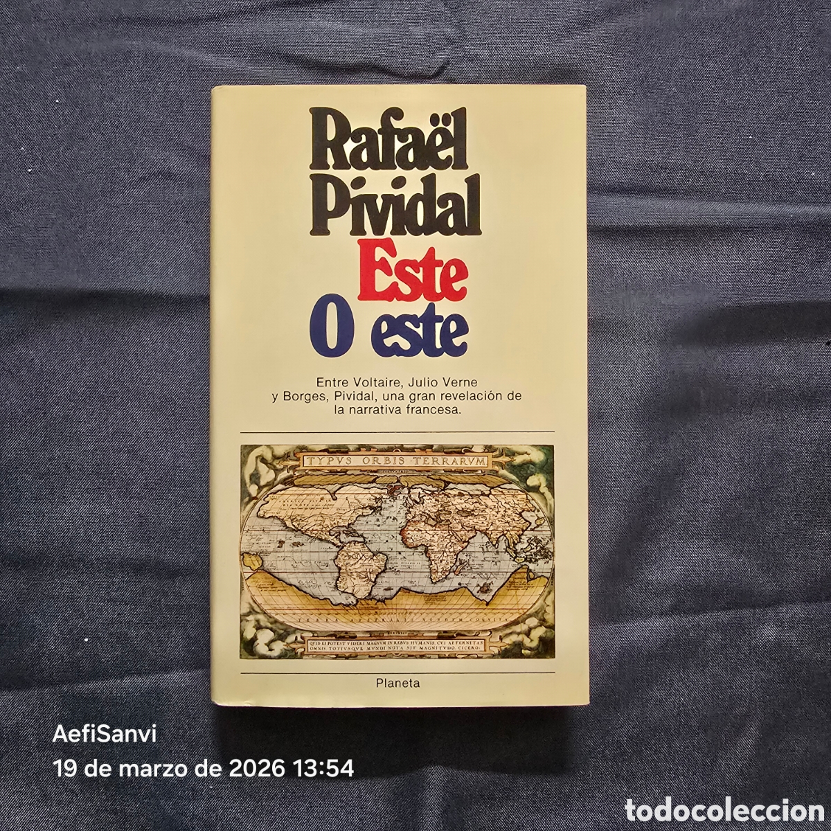 Libros de segunda mano: ESTE O ESTE (RAFA&Euml;L PIVIDAL) (PLANETA) - Foto 1