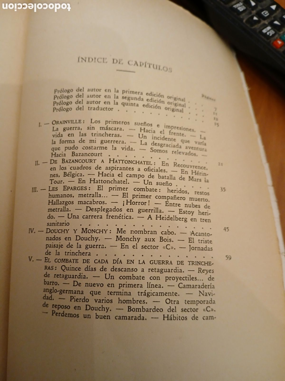 Libros de segunda mano: Tempestades de Acero. Ernst J&uuml;nger. PRIMERA EDICI&Oacute;N EN ESPA&Ntilde;A. - Foto 5