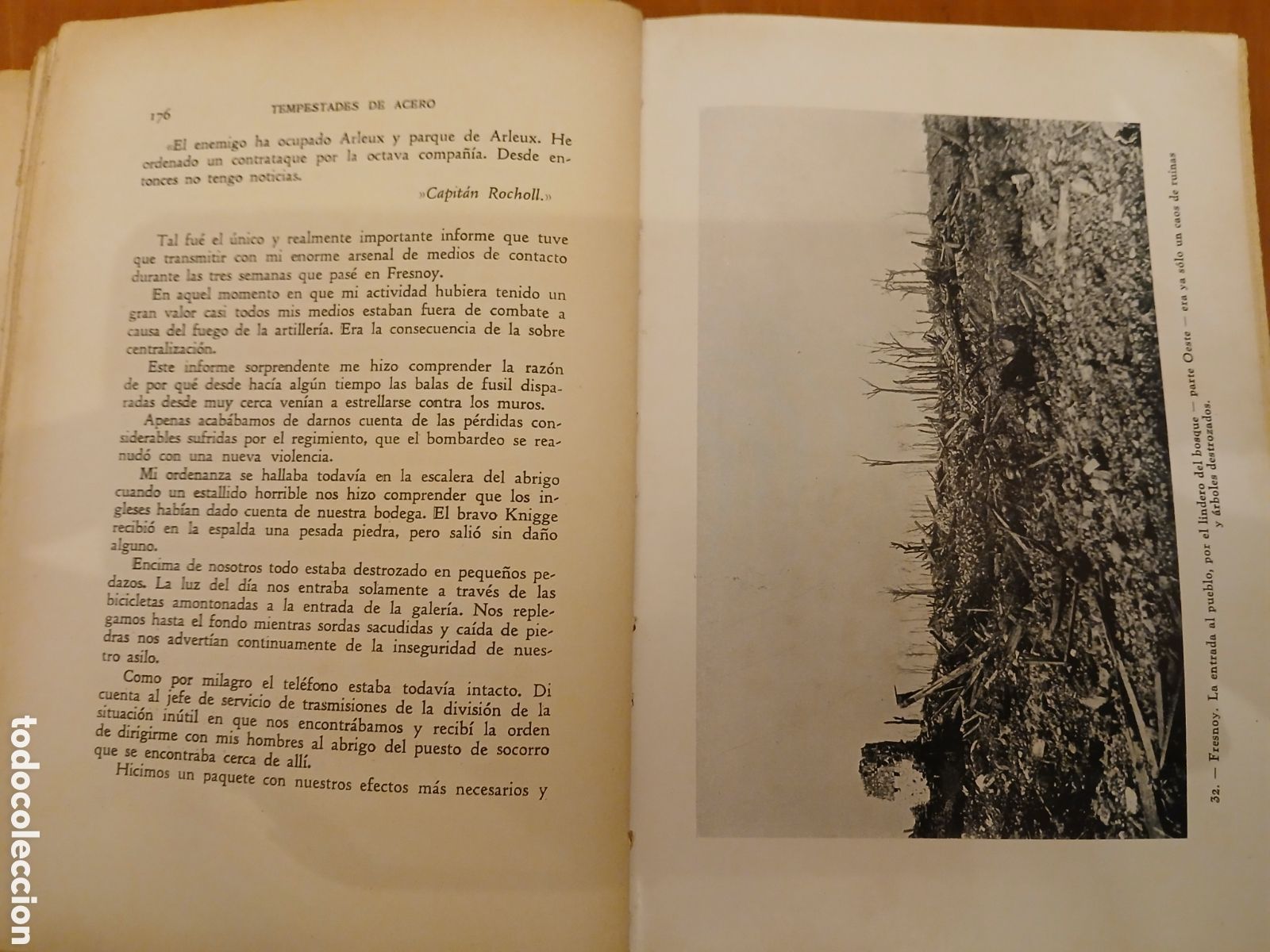 Libros de segunda mano: Tempestades de Acero. Ernst J&uuml;nger. PRIMERA EDICI&Oacute;N EN ESPA&Ntilde;A. - Foto 8