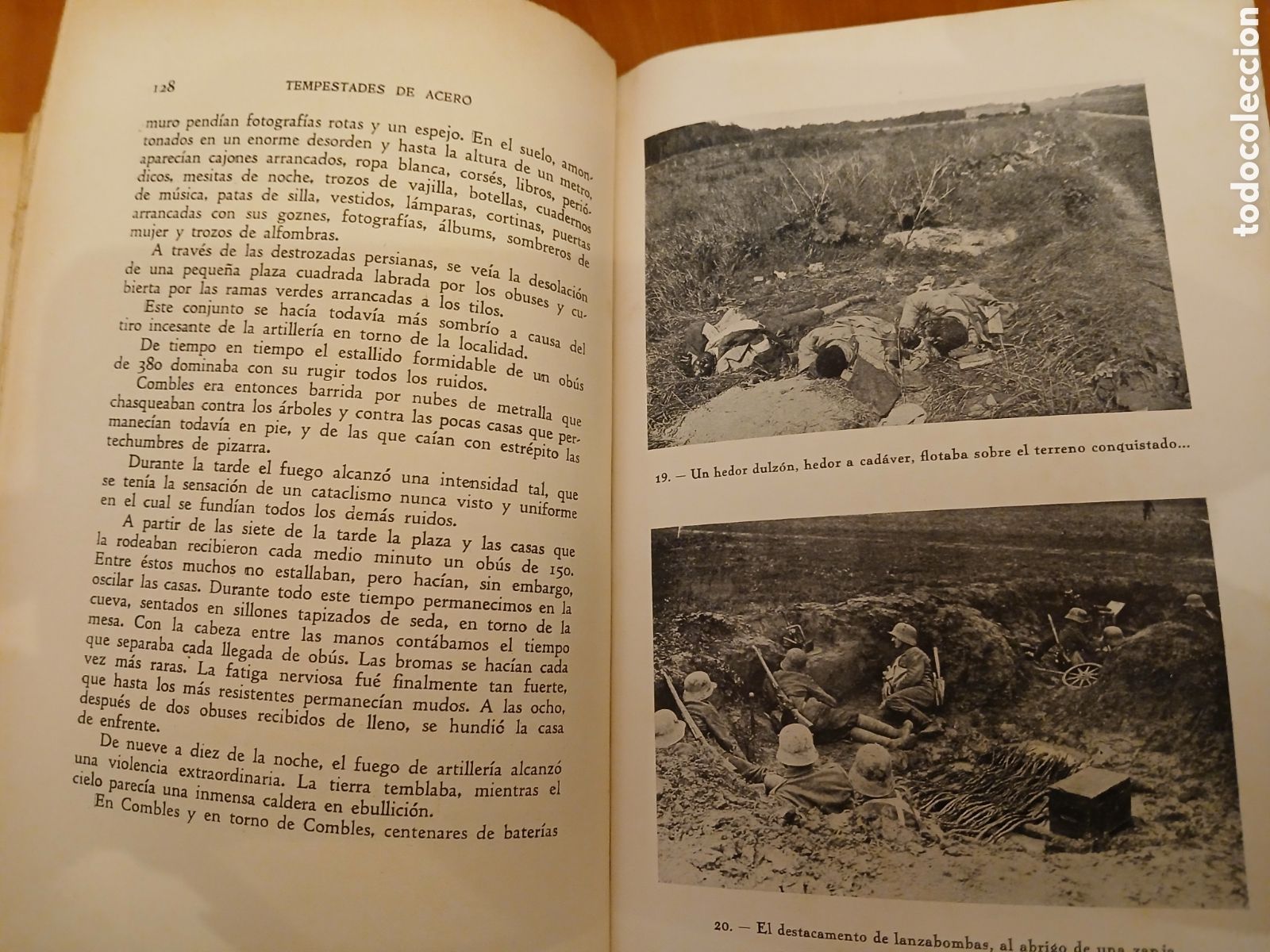 Libros de segunda mano: Tempestades de Acero. Ernst J&uuml;nger. PRIMERA EDICI&Oacute;N EN ESPA&Ntilde;A. - Foto 10