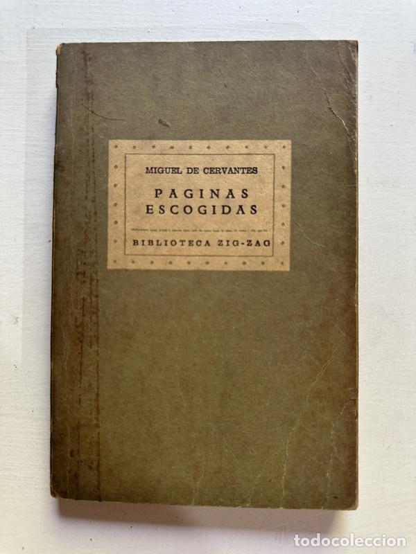 Libros de segunda mano: Paginas escogidas - Cervantes Miguel de - Foto 1
