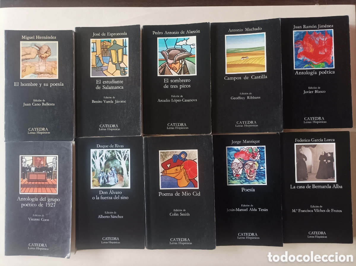 Libros de segunda mano: Letras hisp&aacute;nicas. Lote 33 libros. Editorial C&aacute;tedra - Foto 4
