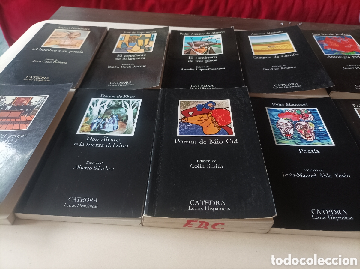 Libros de segunda mano: Letras hisp&aacute;nicas. Lote 33 libros. Editorial C&aacute;tedra - Foto 2