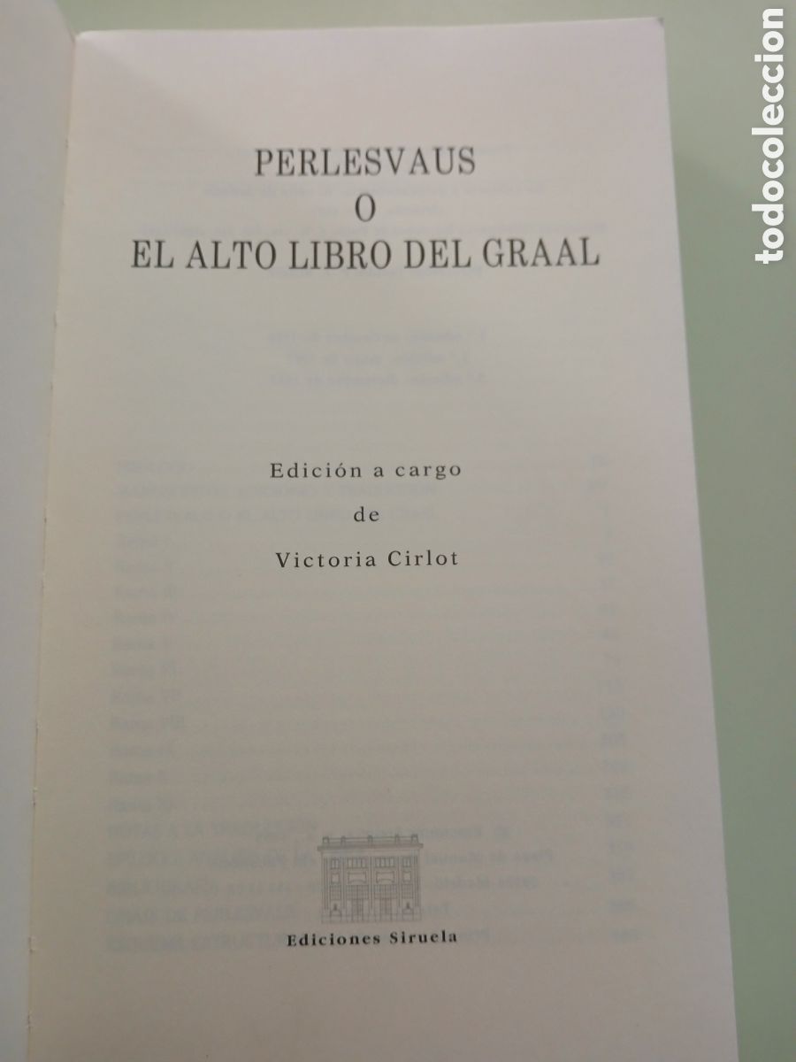 Libros de segunda mano: Perlevaus o el alto libro del Graal. - Foto 3