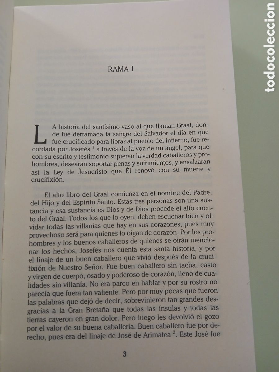 Libros de segunda mano: Perlevaus o el alto libro del Graal. - Foto 5
