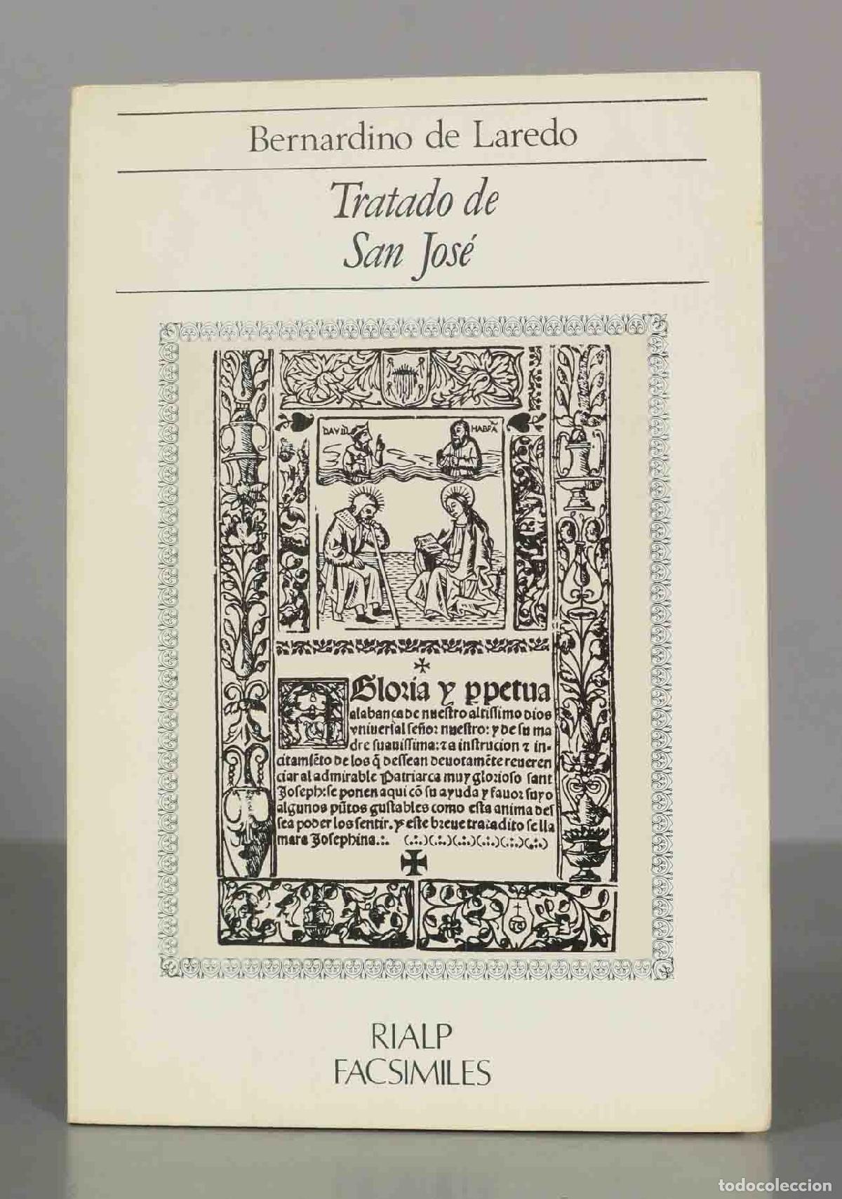 Libros de segunda mano: Bernardino de Laredo. Tratado de San Jos&eacute;. - Foto 1