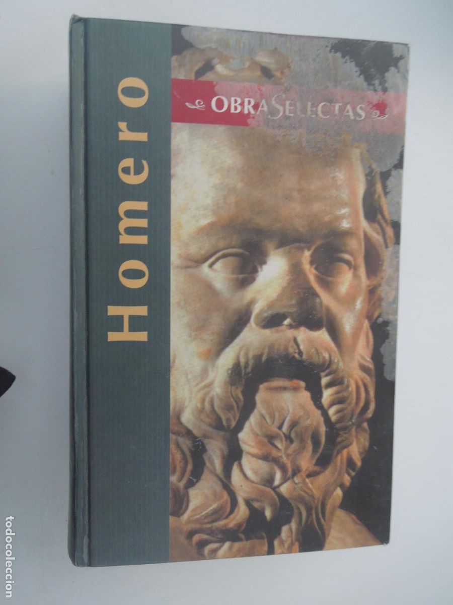 Libros de segunda mano: HOMERO OBRAS SELECTAS LA ILIADA LA ODISEA - EDIMAT LIBROS 2000. - Foto 1