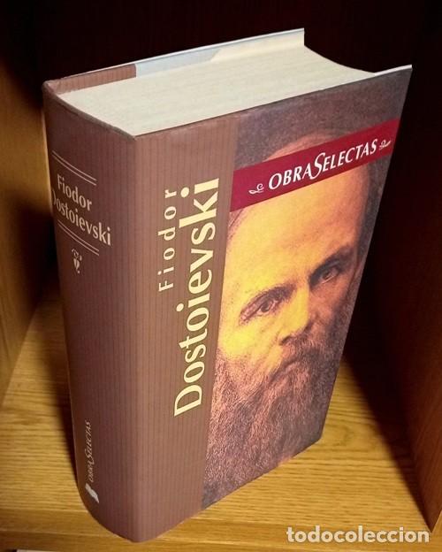 Libros de segunda mano: DOSTOIEVSKI. FIODOR. OBRAS SELECTAS. CRIMEN Y CASTIGO. LOS HERMANOS KARAMAZOV.