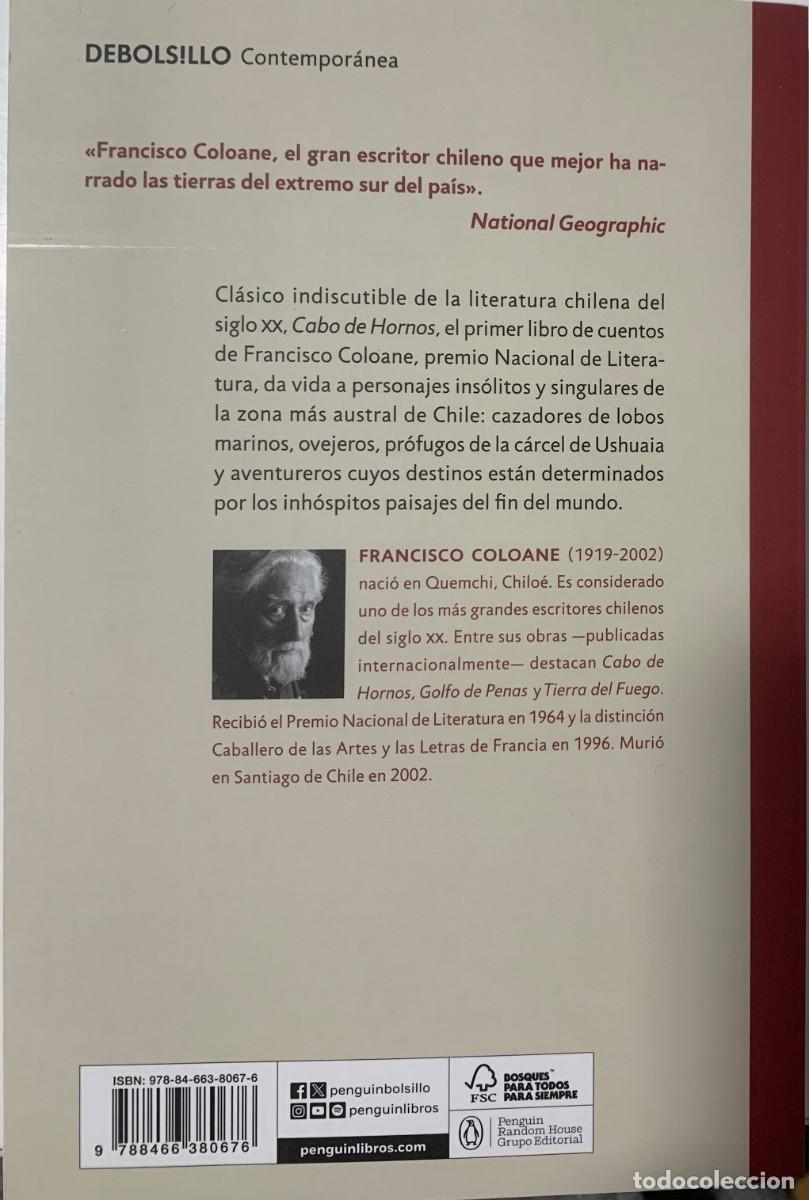 Libros de segunda mano: CABO DE HORNOS, FRANCISCO COLOANE, DEBOLS!LLO EDITORIAL - Foto 2